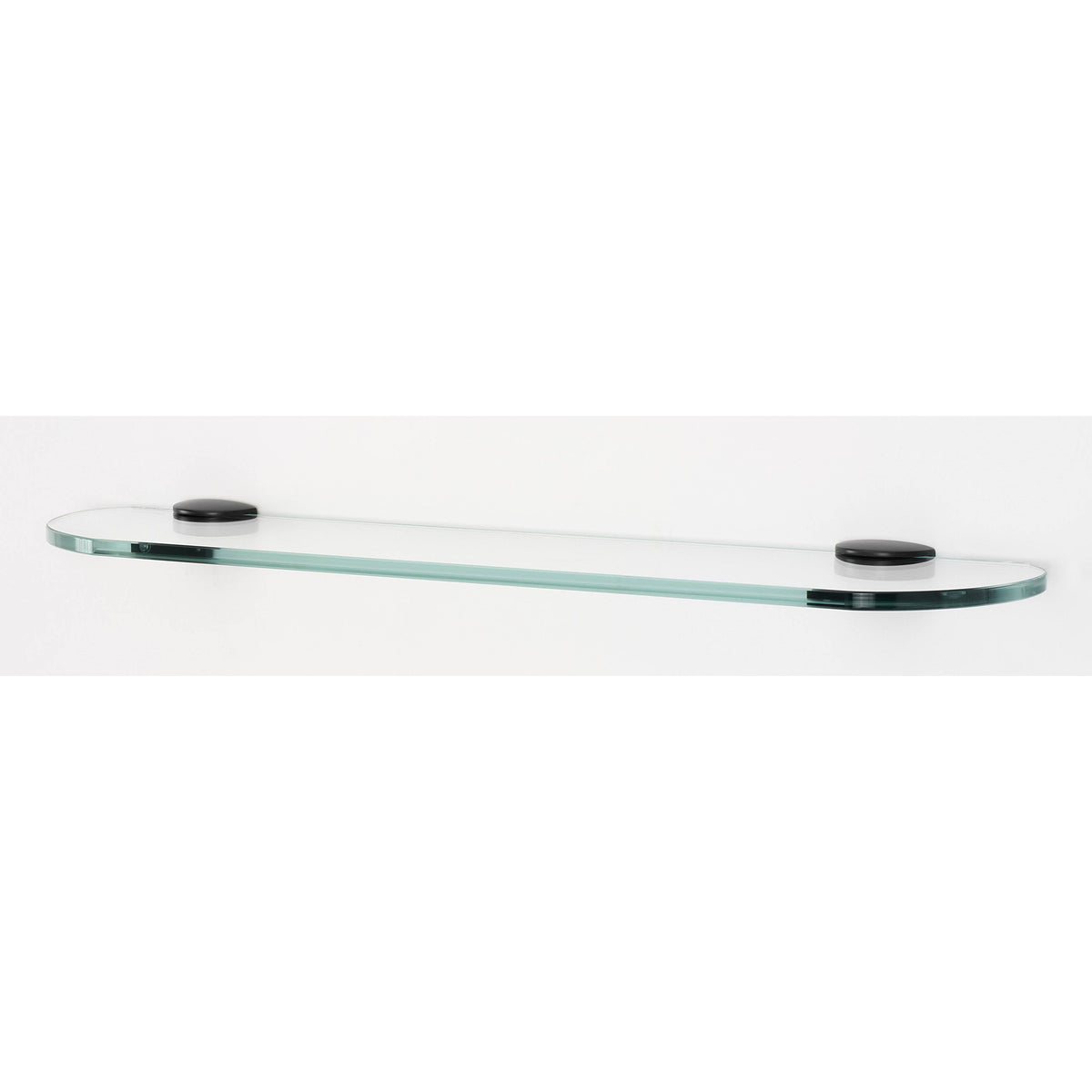24 inch Glass Shelf with Brackets Bronze D978789