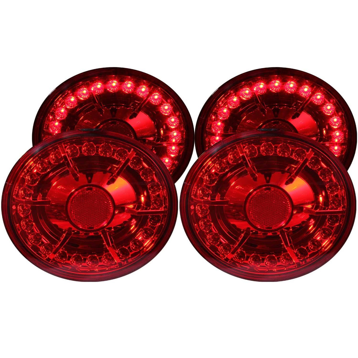 Red LED Tail Light Set P3037