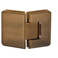 Antique Brass Glass-to-Glass Standard Hinge A454812