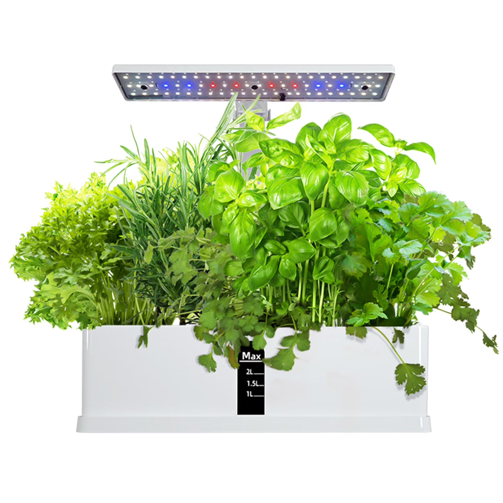 9 Pods Hydroponics Growing System Indoor Garden Kit with LED Grow Lights G834