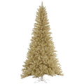 White/Gold Tinsel Tree V6563