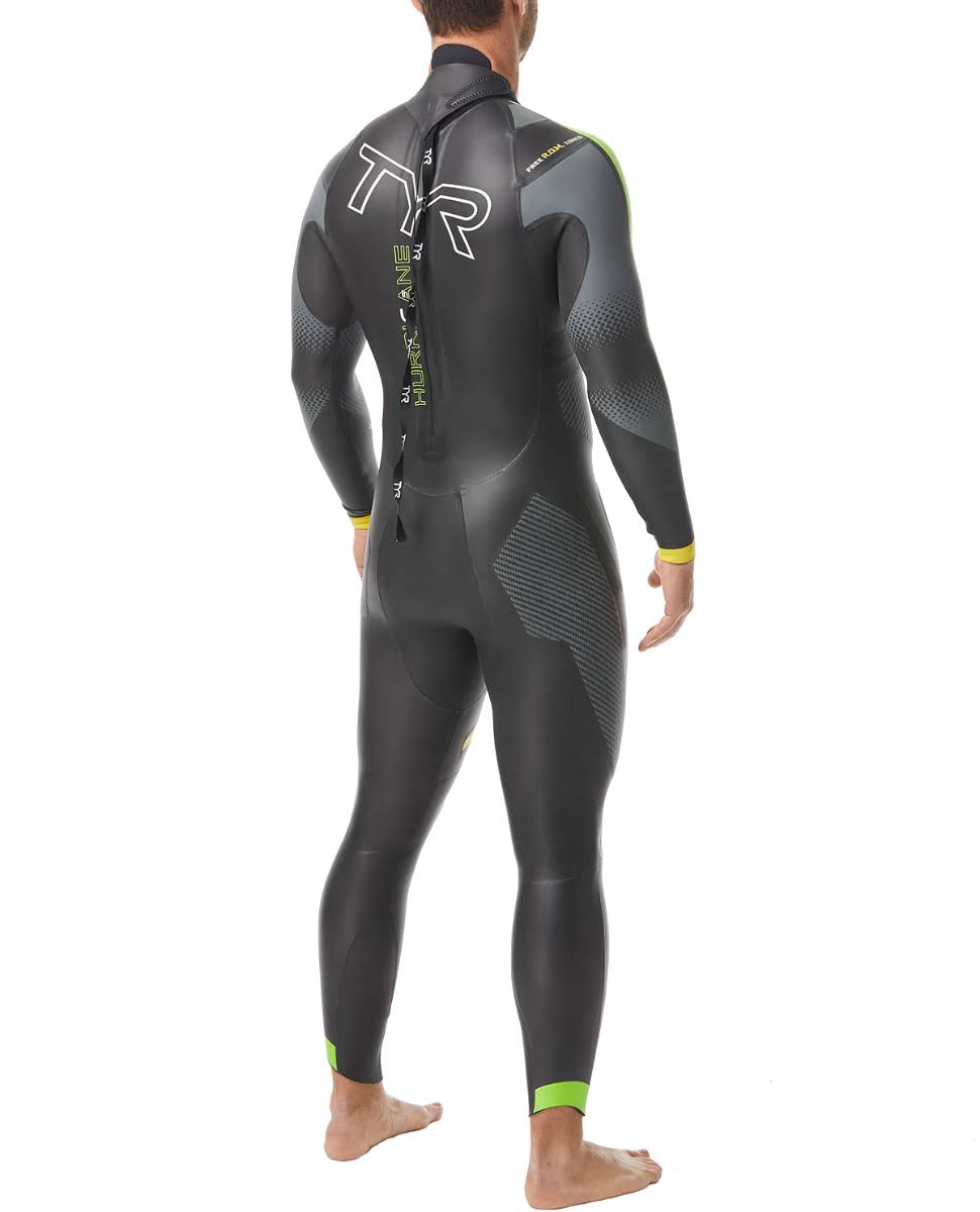 Black/Green/Yellow Wetsuit X-Small E191052