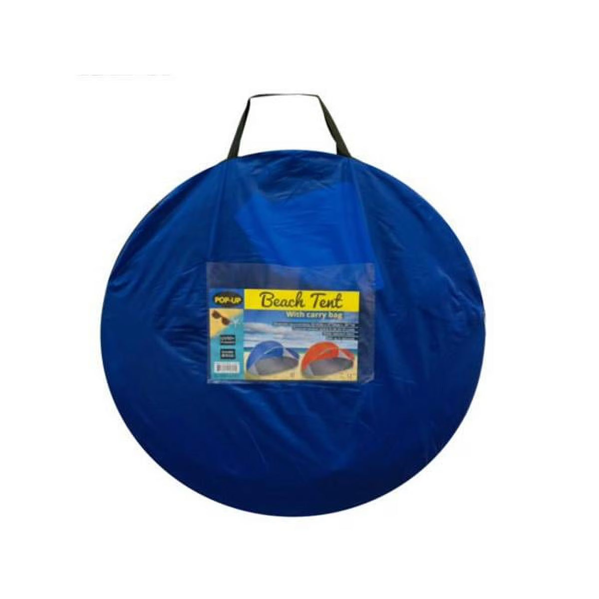 Pop-Up Beach Half-Moon Shape Tent with Carry Bag J584