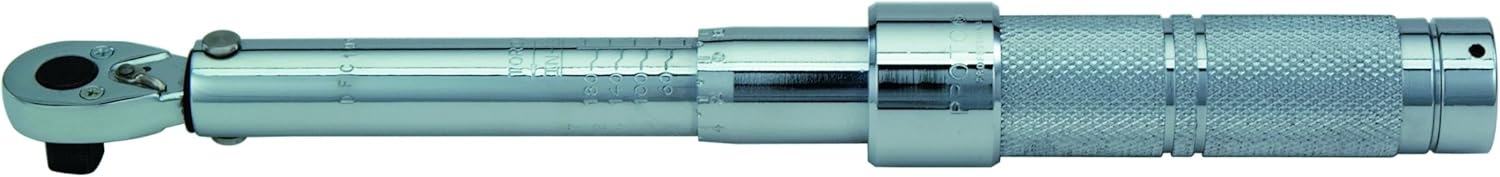 1/2-Inch Drive Ratcheting Head Micrometer Torque Wrench, 30-150-Feet Pound E7281