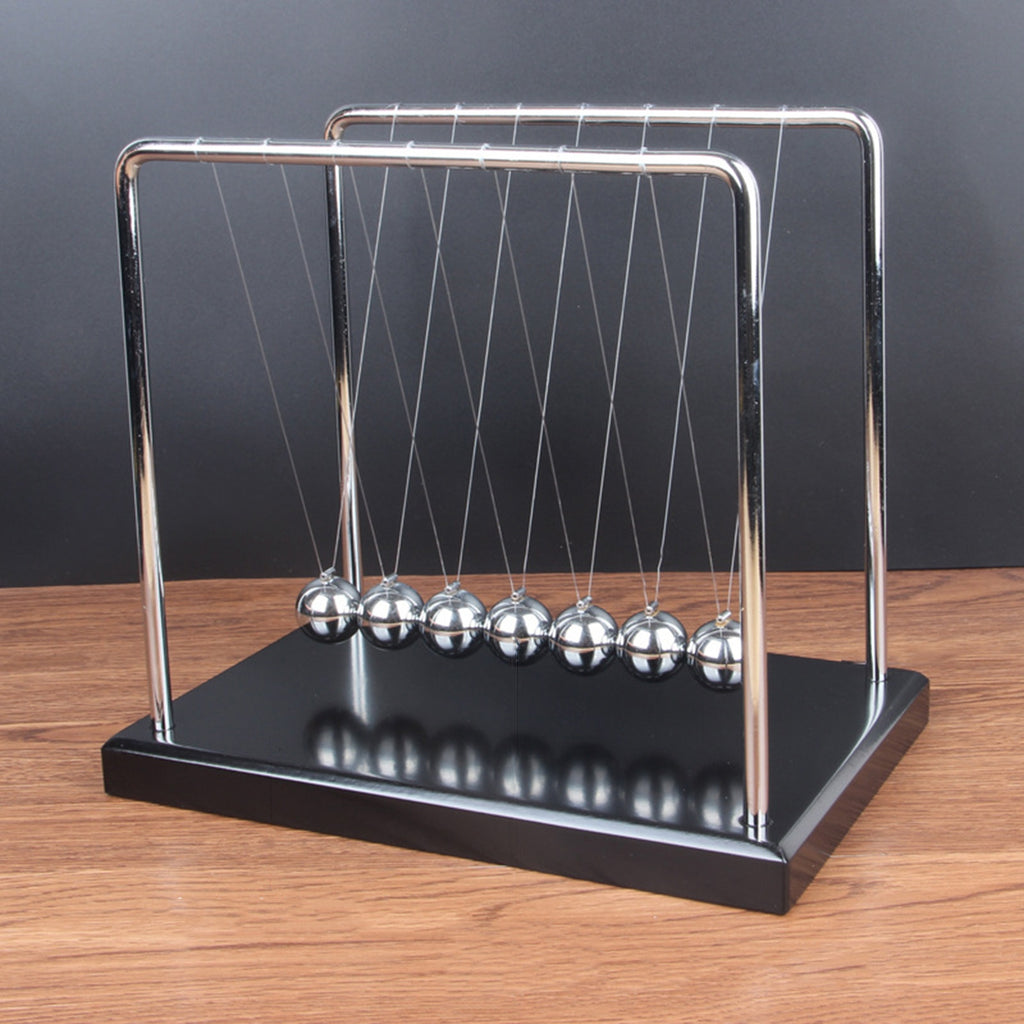 Newton Cradle Pendulum Decoration with 7 Balance Balls L2763