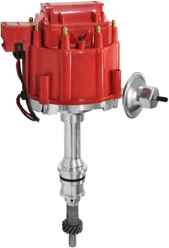 65K Coil for Small Block Ford 260 289 302 5.0L with Red Cap Ignition Distributor I736599