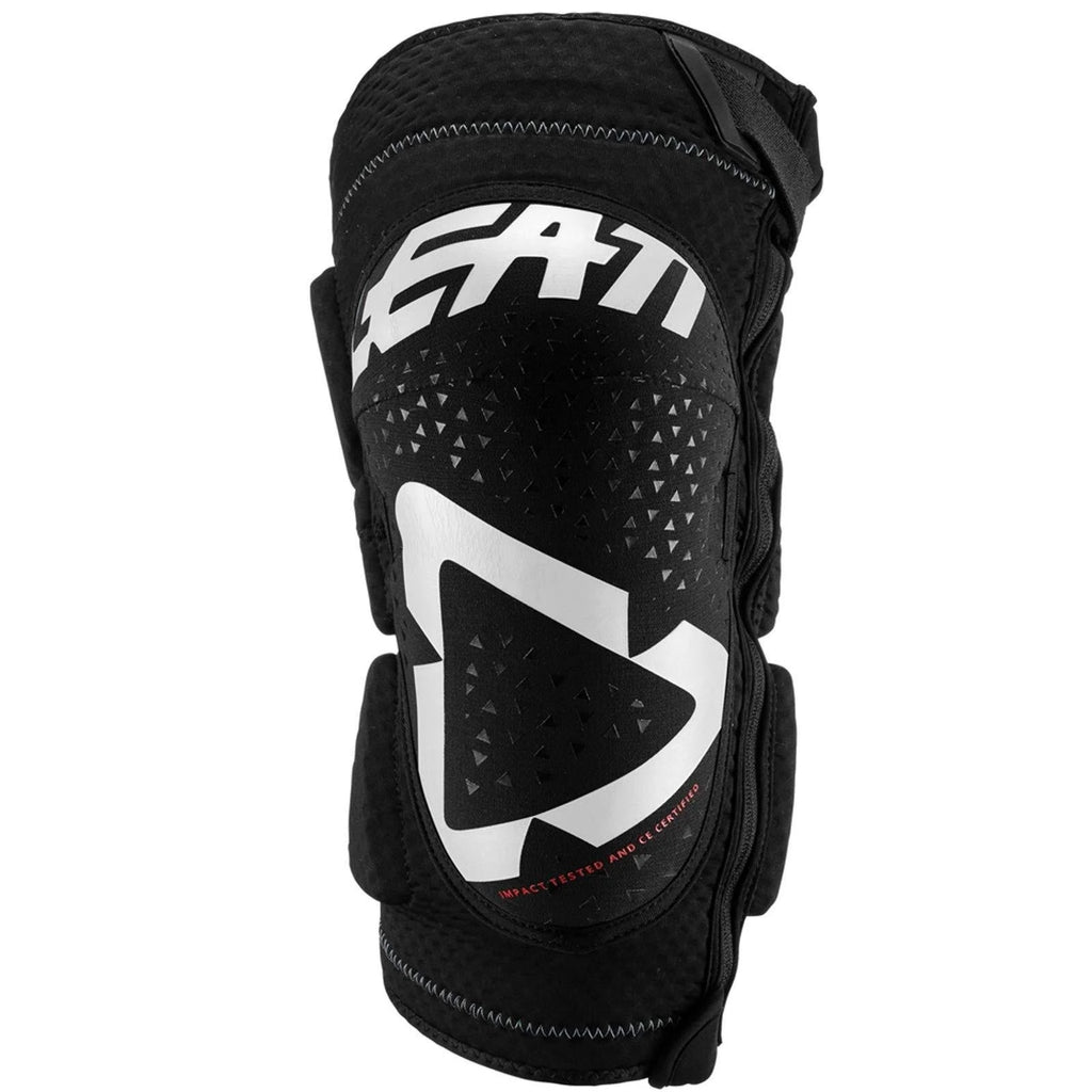XXL White/Black Zip Knee Guard Y692328