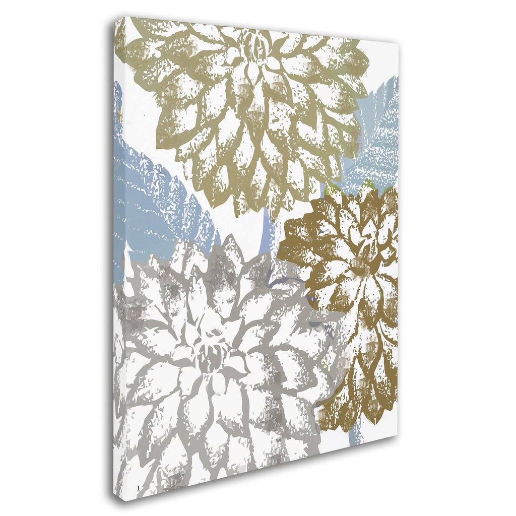 Sea Dahlias II Canvas Art X7993