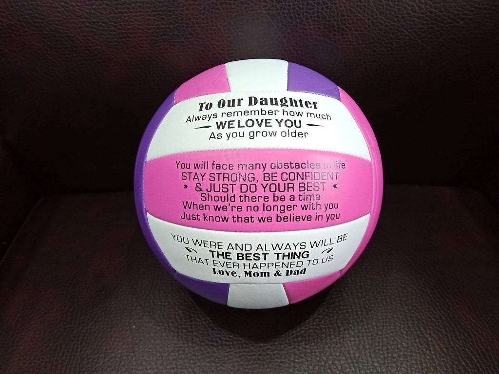 Pink 8 Inch Soft Touch Beach Volleyball E253387