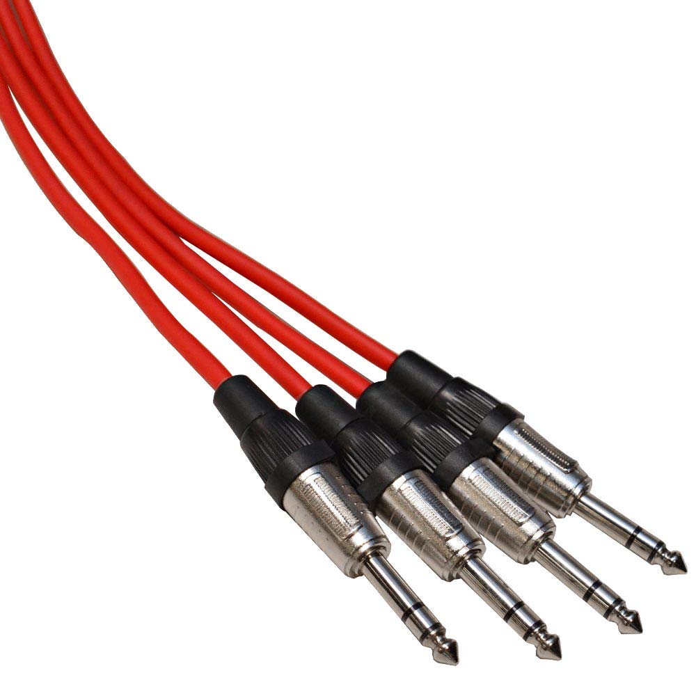 12 Channel 100 Foot XLR Low Profile Snake Cable with 4 TRS Returns Y289855