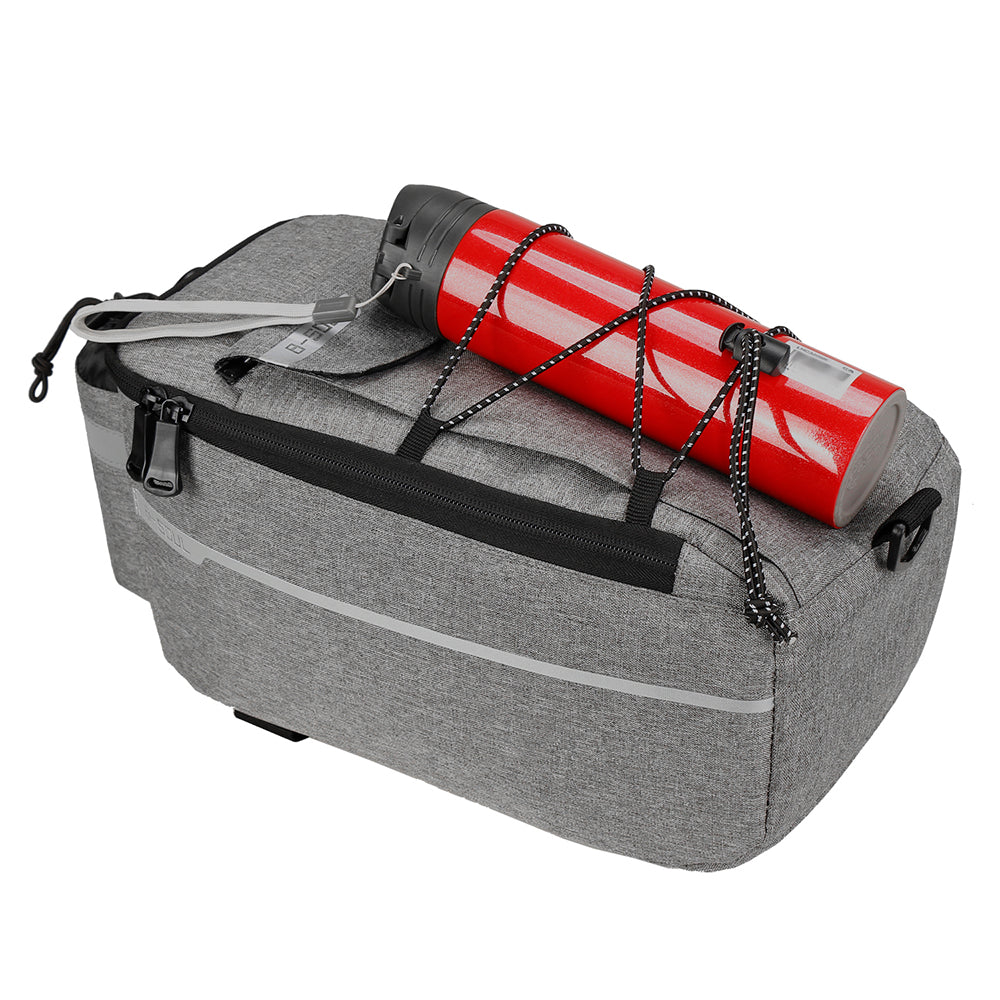 Bike Pannier with Holes Reflective Insulated Trunk Bag O3783