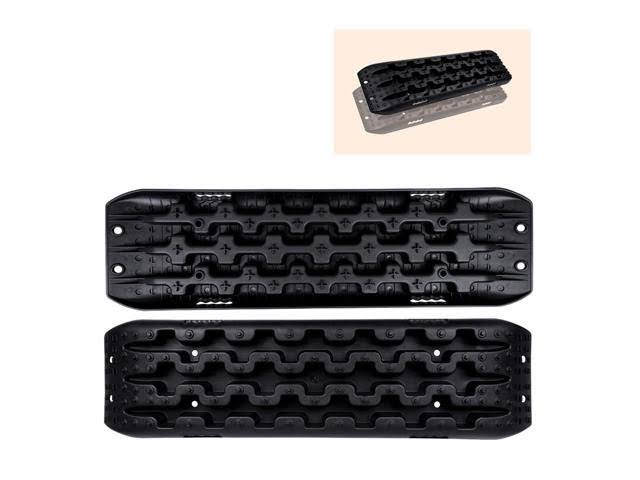 Black Off Road Traction Tracks M5871