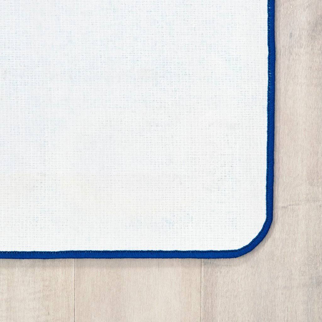Blue 6'x9' Rectangle Carpets F81204