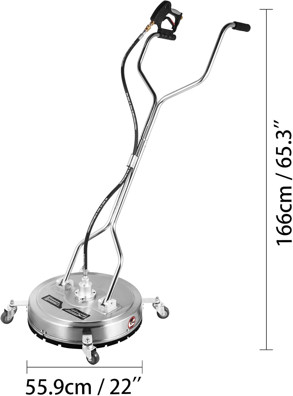 20 inch Surface Cleaner for Pressure Washer with 3/8 Quick Connector I722