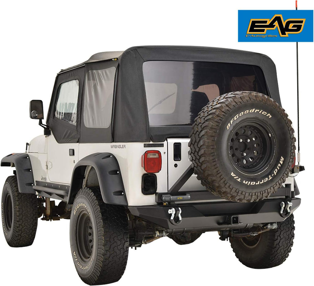 Steel Rear Bumper with Tire Carrier A26136
