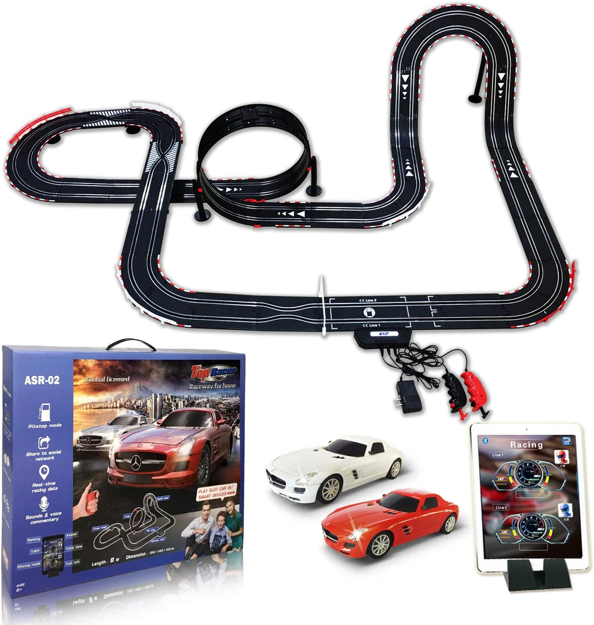 Slot Car Set 1:43 Scale K68334