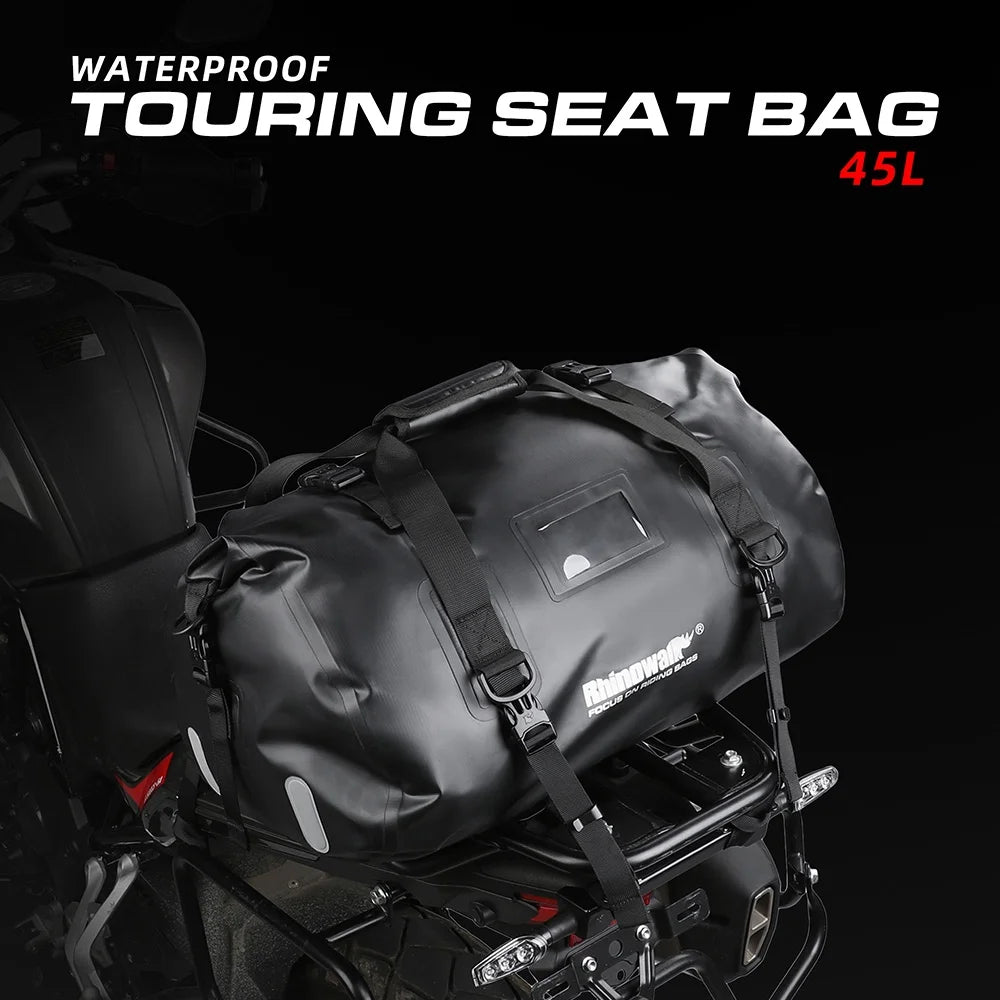 Motorcycle Rear Bag, Universal Large Capacity Bag N4248