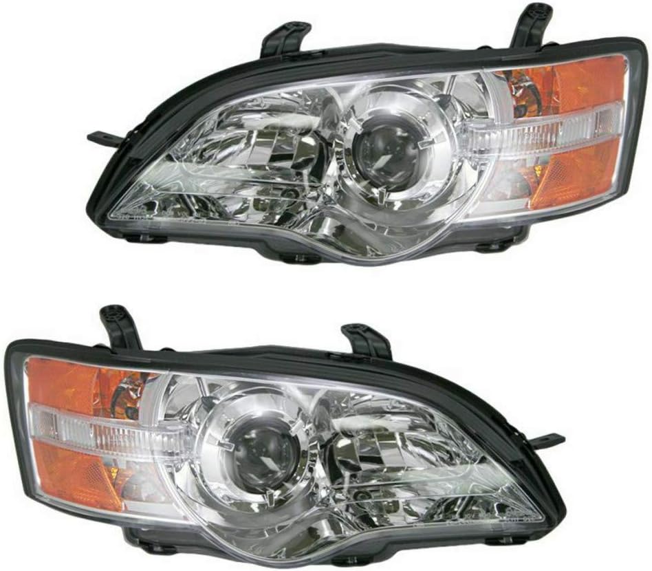 Headlight Assembly Pair for Subaru Legacy 2006 2007 M50924