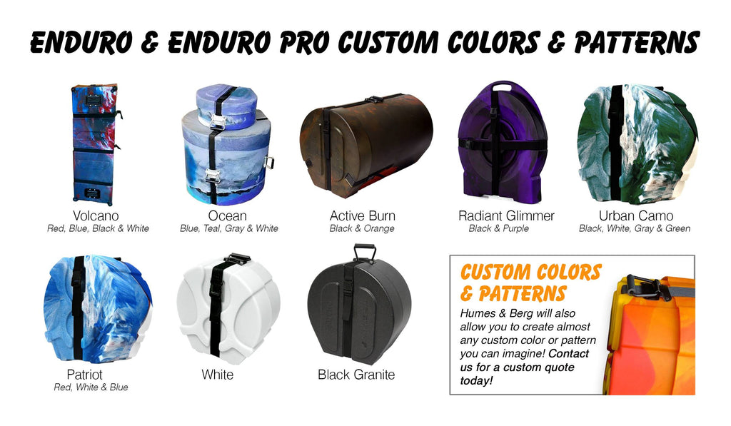 16x24 Black Bass Drum Case H6610