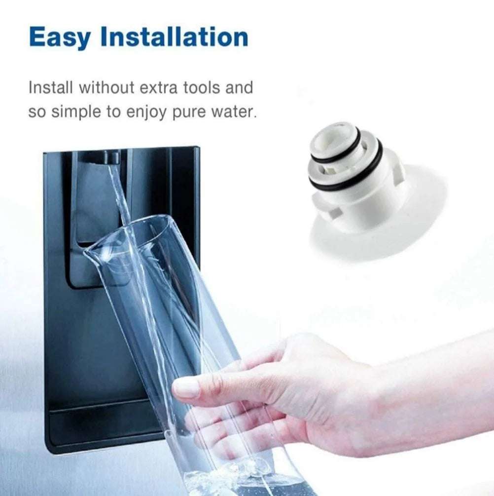 2 Pcs Refrigerator Water Filter L9432