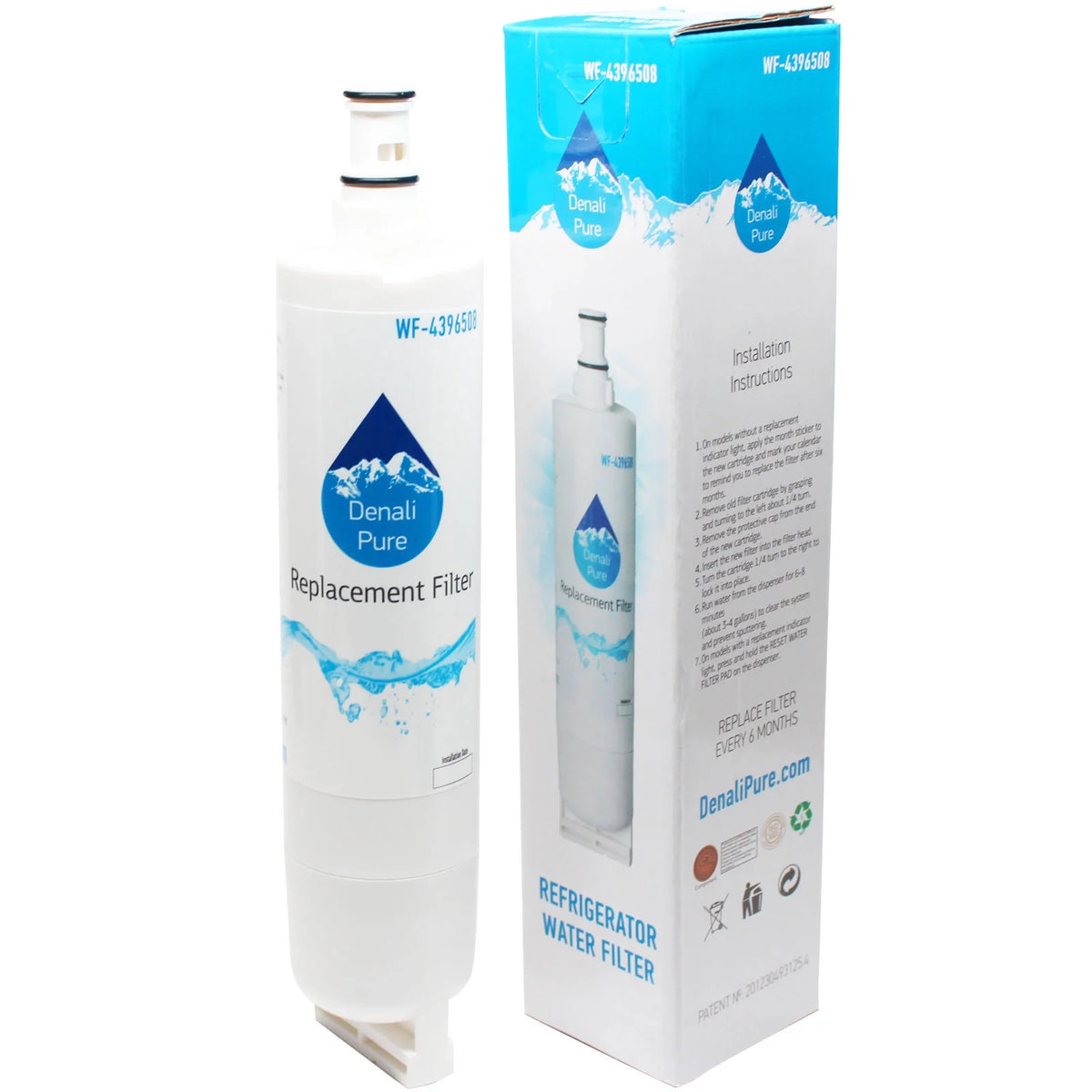 5-Pack Refrigerator Water Filter Cartridge U180
