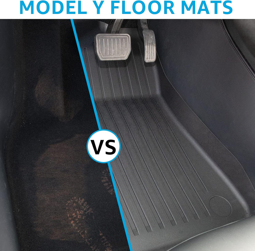 TPE Floor Mats Full Set Waterproof Front Rear Cargo Liner P850847