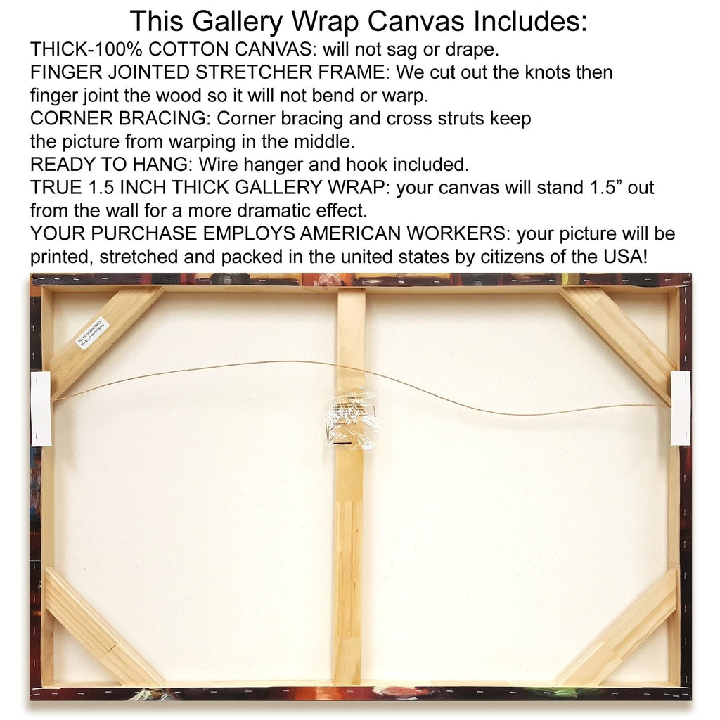 14x22 x 14x22 Print on Canvas J63398