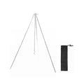 Portable Aluminum Alloy Campfire Tripod Folding Bracket Z9494