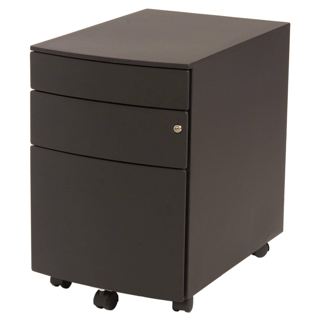 Black File Cabinet Y778