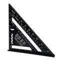 7 inch Aluminum Alloy Triangle Ruler Carpenter Square F5040