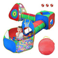 5Pcs Kids Ball Pit Tents Pop Up Playhouse with 2 Crawl Tunnel & 2 Tent P95267
