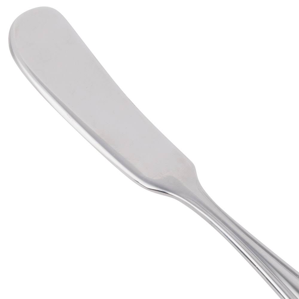 18/0 Stainless Steel Butter Spreader - 36/Case P652481