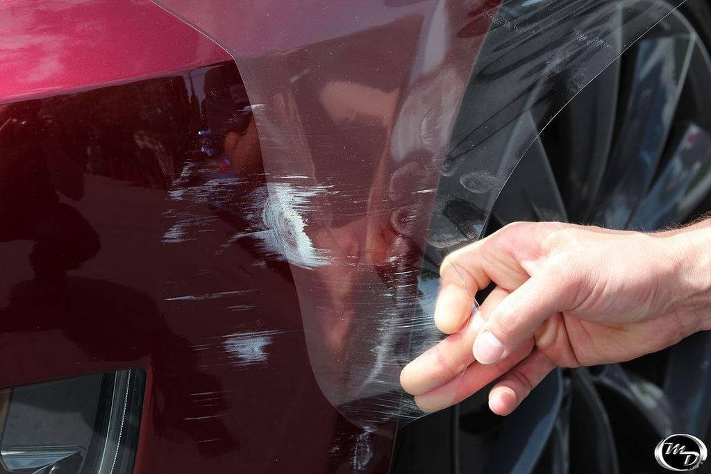 Clear Door Sill Paint Protection Film Vinyl Sheet 60 Inch x 54 Inch Pack of 2 U34392