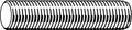 Threaded Stud, plain, 1-1/4-8X14-3/4, pk6 J711626